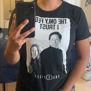 X files mans t shirt